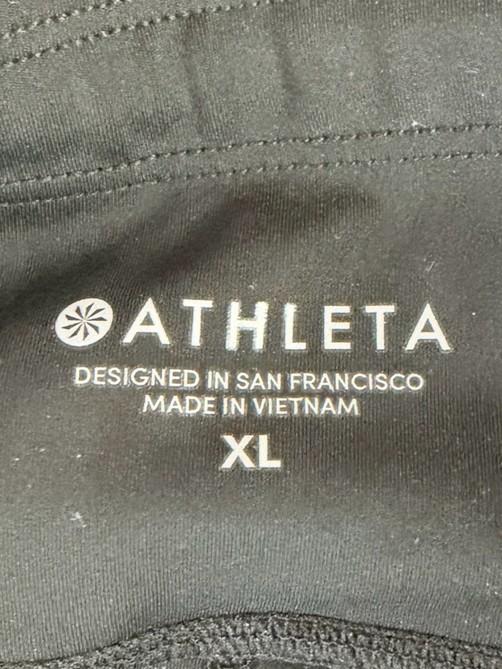 Athleta Contender Splatter Reflective 7/8 Running Tights Leggings XL - Picture 4 of 6
